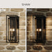 Myhouse Lighting Progress Lighting - P560412-031 - Three Light Outdoor Wall Mount - Shaw - Black