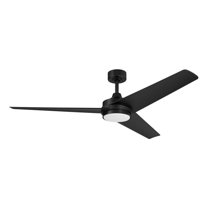Myhouse Lighting Progress Lighting - P250128-31M-30 - 60" Ceiling Fan - Velto - Matte Black