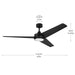 Myhouse Lighting Progress Lighting - P250128-31M-30 - 60" Ceiling Fan - Velto - Matte Black