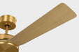 Myhouse Lighting Visual Comfort Fan - 3ELASM56BBSNH - 56" Ceiling Fan - Elara - Burnished Brass