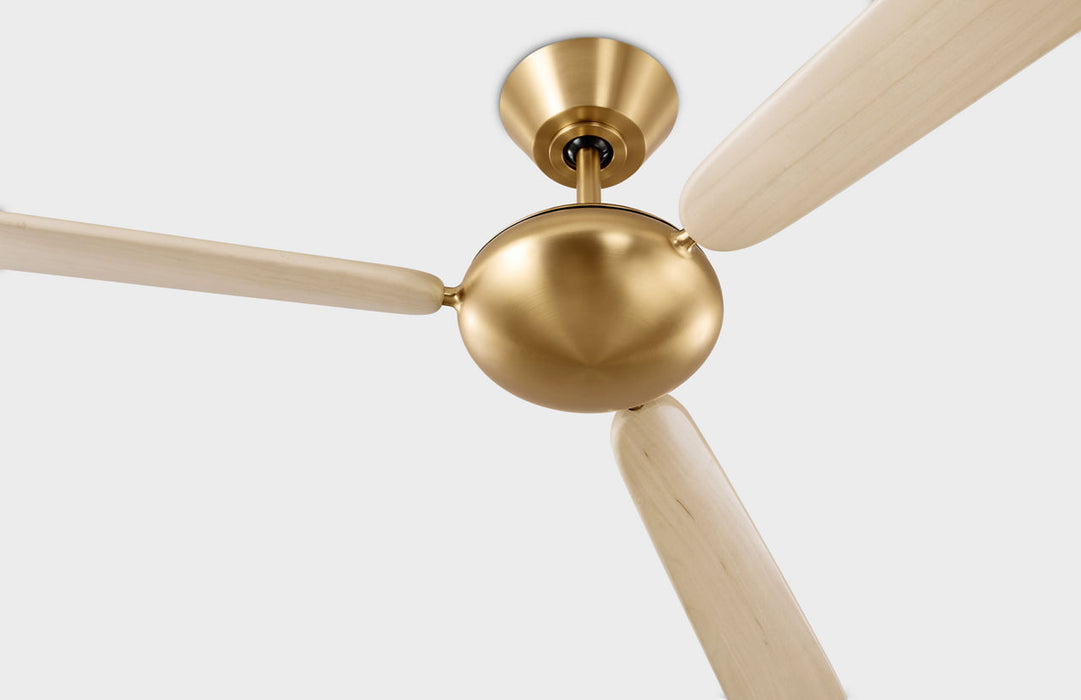 Myhouse Lighting Visual Comfort Fan - 3PODSM64BBSWWO - 64" Ceiling Fan - Pod - Burnished Brass