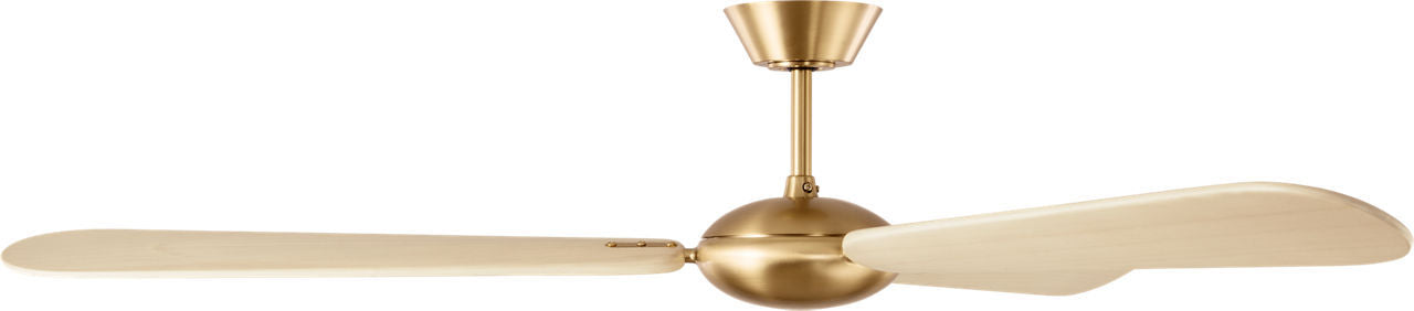 Myhouse Lighting Visual Comfort Fan - 3PODSM64BBSWWO - 64" Ceiling Fan - Pod - Burnished Brass