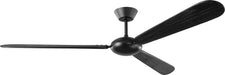 Myhouse Lighting Visual Comfort Fan - 3PODSM64MBKEBY - 64" Ceiling Fan - Pod - Midnight Black
