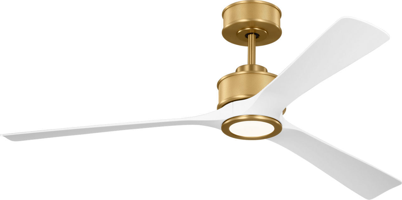 Myhouse Lighting Visual Comfort Fan - 3RSESM52BBSRZWD - 52" Ceiling Fan - Reese - Burnished Brass