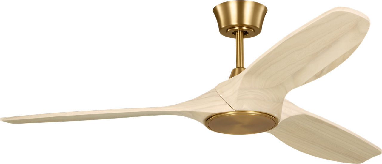 Myhouse Lighting Visual Comfort Fan - 3SLNSM52BBSWWOD - 52" Ceiling Fan - Selen - Burnished Brass