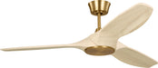 Myhouse Lighting Visual Comfort Fan - 3SLNSM52BBSWWOD - 52" Ceiling Fan - Selen - Burnished Brass