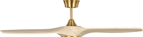 Myhouse Lighting Visual Comfort Fan - 3SLNSM52BBSWWOD - 52" Ceiling Fan - Selen - Burnished Brass