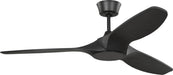 Myhouse Lighting Visual Comfort Fan - 3SLNSM52MBKD - 52" Ceiling Fan - Selen - Midnight Black