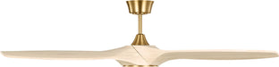 Myhouse Lighting Visual Comfort Fan - 3SLNSM60BBSWWOD - 60" Ceiling Fan - Selen - Burnished Brass