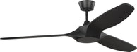 Myhouse Lighting Visual Comfort Fan - 3SLNSM60MBKD - 60" Ceiling Fan - Selen - Midnight Black