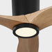 Myhouse Lighting Visual Comfort Fan - 3SYRHSM52MBKNHD - 52" Ceiling Fan - Seyra - Midnight Black