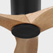 Myhouse Lighting Visual Comfort Fan - 3SYRHSM52MBKNHD - 52" Ceiling Fan - Seyra - Midnight Black