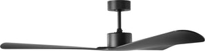 Myhouse Lighting Visual Comfort Fan - 3TPKSM57MBK - 57" Ceiling Fan - Tri Plank - Midnight Black