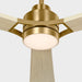 Myhouse Lighting Visual Comfort Fan - 3TRLSM60BBSWWOD - 60" Ceiling Fan - Trillium - Burnished Brass