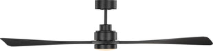 Myhouse Lighting Visual Comfort Fan - 3TRLSM60MBKD - 60" Ceiling Fan - Trillium - Midnight Black