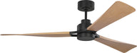 Myhouse Lighting Visual Comfort Fan - 3TRLSM60MBKNHD - 60" Ceiling Fan - Trillium - Midnight Black