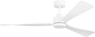 Myhouse Lighting Visual Comfort Fan - 3TRLSM60RZWD - 60" Ceiling Fan - Trillium - Matte White