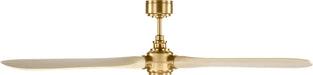 Myhouse Lighting Visual Comfort Fan - 3VALSM60BBSWWO - 60" Ceiling Fan - Valiant - Burnished Brass