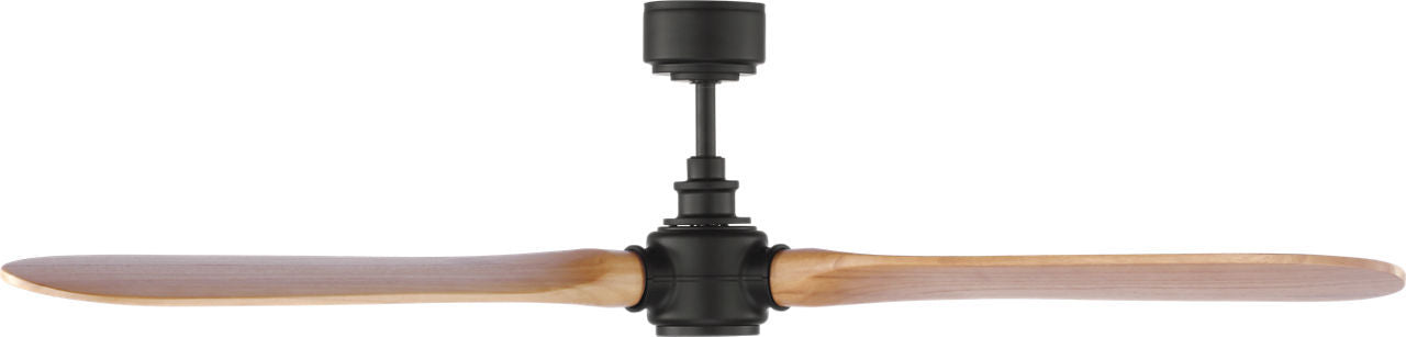Myhouse Lighting Visual Comfort Fan - 3VALSM60MBKNH - 60" Ceiling Fan - Valiant - Midnight Black