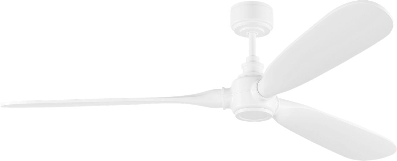 Myhouse Lighting Visual Comfort Fan - 3VALSM60RZW - 60" Ceiling Fan - Valiant - Matte White