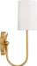 Myhouse Lighting Visual Comfort Studio - KSW1181BBS - One Light Wall Sconce - Spencer - Burnished Brass/Burnished Brass