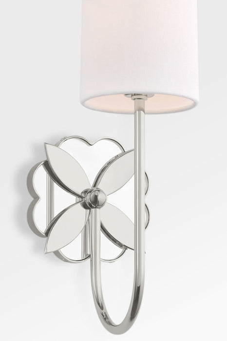 Myhouse Lighting Visual Comfort Studio - KSW1181PN - One Light Wall Sconce - Spencer - Polished Nickel/Polished Nickel