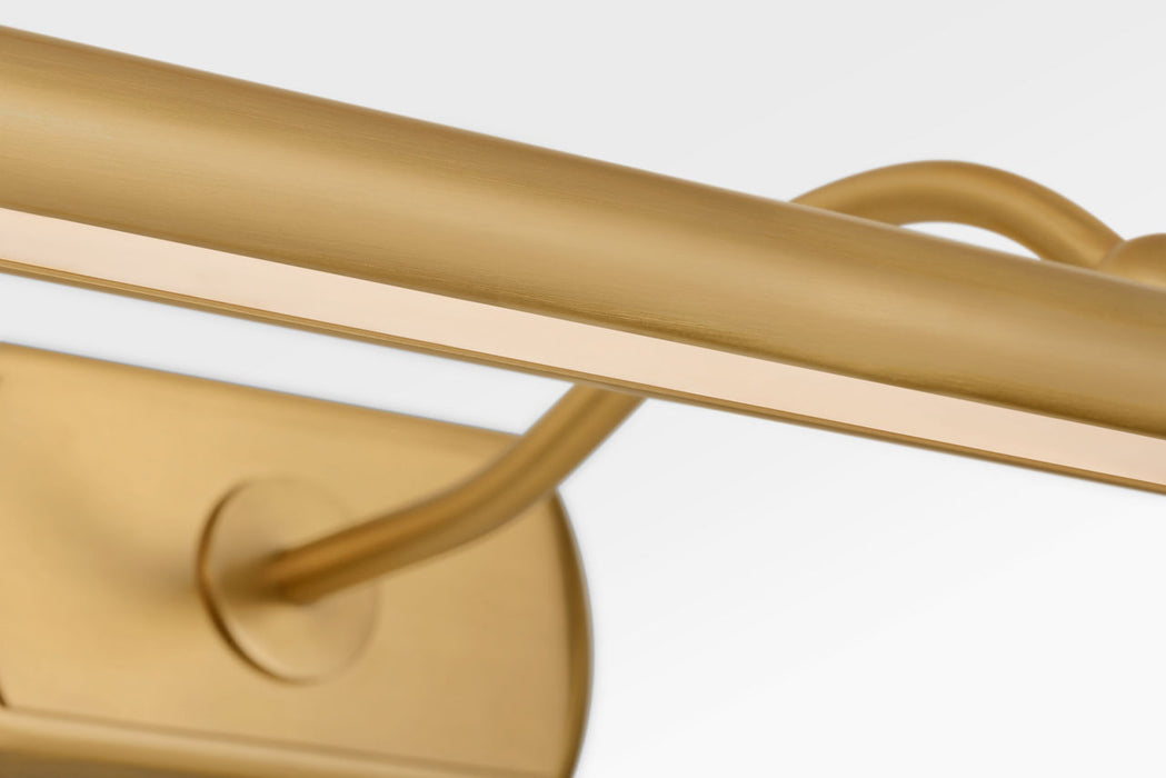 Myhouse Lighting Visual Comfort Studio - CW1401BBS - LED Picture Light - Lamont - Burnished Brass/Burnished Brass