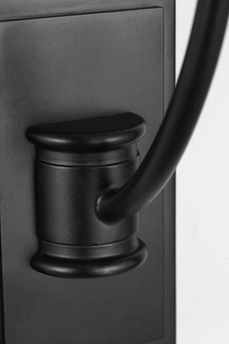 Myhouse Lighting Visual Comfort Studio - CW1431AI - One Light Wall Sconce - Marina - Aged Iroged Iron
