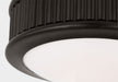 Myhouse Lighting Visual Comfort Studio - PCF1001AI - LED Flush Mount - Ritz - Aged Iroged Iron