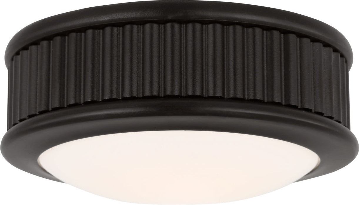 Myhouse Lighting Visual Comfort Studio - PCF1001AI - LED Flush Mount - Ritz - Aged Iroged Iron