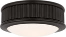 Myhouse Lighting Visual Comfort Studio - PCF1001AI - LED Flush Mount - Ritz - Aged Iroged Iron