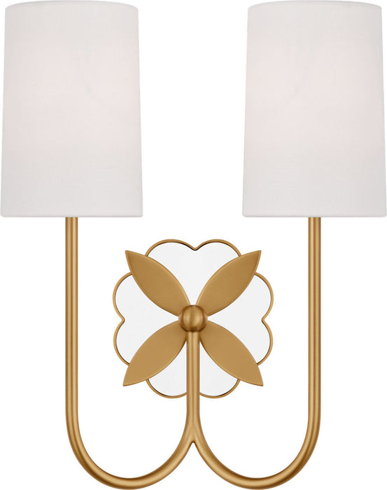 Myhouse Lighting Visual Comfort Studio - KSW1192BBS - Two Light Wall Sconce - Spencer - Burnished Brass/Burnished Brass