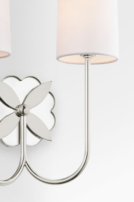 Myhouse Lighting Visual Comfort Studio - KSW1192PN - Two Light Wall Sconce - Spencer - Polished Nickel/Polished Nickel