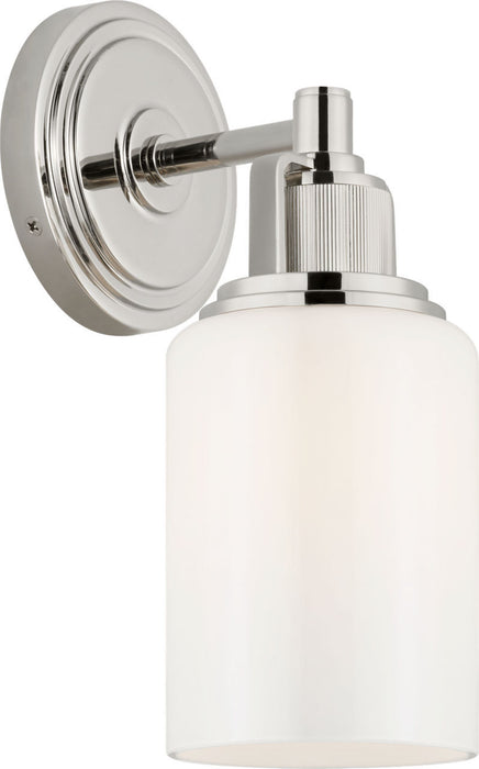 Myhouse Lighting Visual Comfort Studio - CV1111PN - One Light Bath - Ashford - Polished Nickel/Polished Nickel