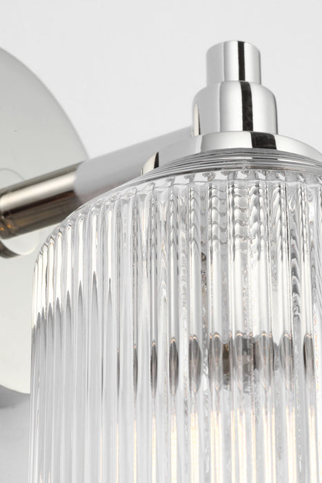 Myhouse Lighting Visual Comfort Studio - CV1091PN - One Light Bath - Barstow - Polished Nickel/Polished Nickel
