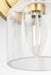 Myhouse Lighting Visual Comfort Studio - AV1011GD - One Light Bath - Augusta - Gild/Gild