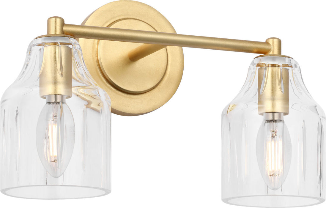 Myhouse Lighting Visual Comfort Studio - AV1012GD - Two Light Bath - Augusta - Gild/Gild