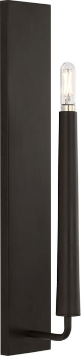 Myhouse Lighting Visual Comfort Studio - EW1241AI - One Light Wall Sconce - Lois - Aged Iroged Iron