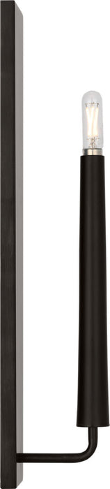 Myhouse Lighting Visual Comfort Studio - EW1241AI - One Light Wall Sconce - Lois - Aged Iroged Iron