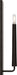 Myhouse Lighting Visual Comfort Studio - EW1241AI - One Light Wall Sconce - Lois - Aged Iroged Iron