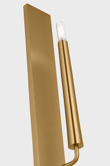 Myhouse Lighting Visual Comfort Studio - EW1241BBS - One Light Wall Sconce - Lois - Burnished Brass/Burnished Brass
