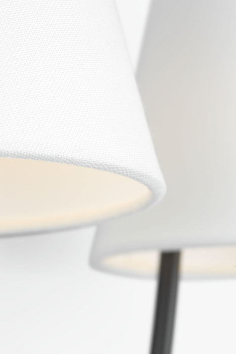 Myhouse Lighting Visual Comfort Studio - CW1422AI - Two Light Wall Sconce - Marina - Aged Iroged Iron