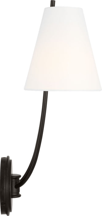 Myhouse Lighting Visual Comfort Studio - CW1422AI - Two Light Wall Sconce - Marina - Aged Iroged Iron