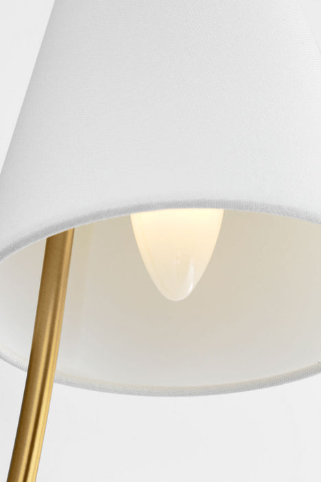 Myhouse Lighting Visual Comfort Studio - CW1422BBS - Two Light Wall Sconce - Marina - Burnished Brass/Burnished Brass