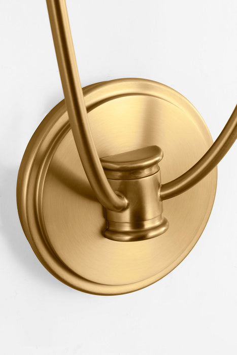 Myhouse Lighting Visual Comfort Studio - CW1422BBS - Two Light Wall Sconce - Marina - Burnished Brass/Burnished Brass