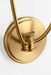 Myhouse Lighting Visual Comfort Studio - CW1422BBS - Two Light Wall Sconce - Marina - Burnished Brass/Burnished Brass