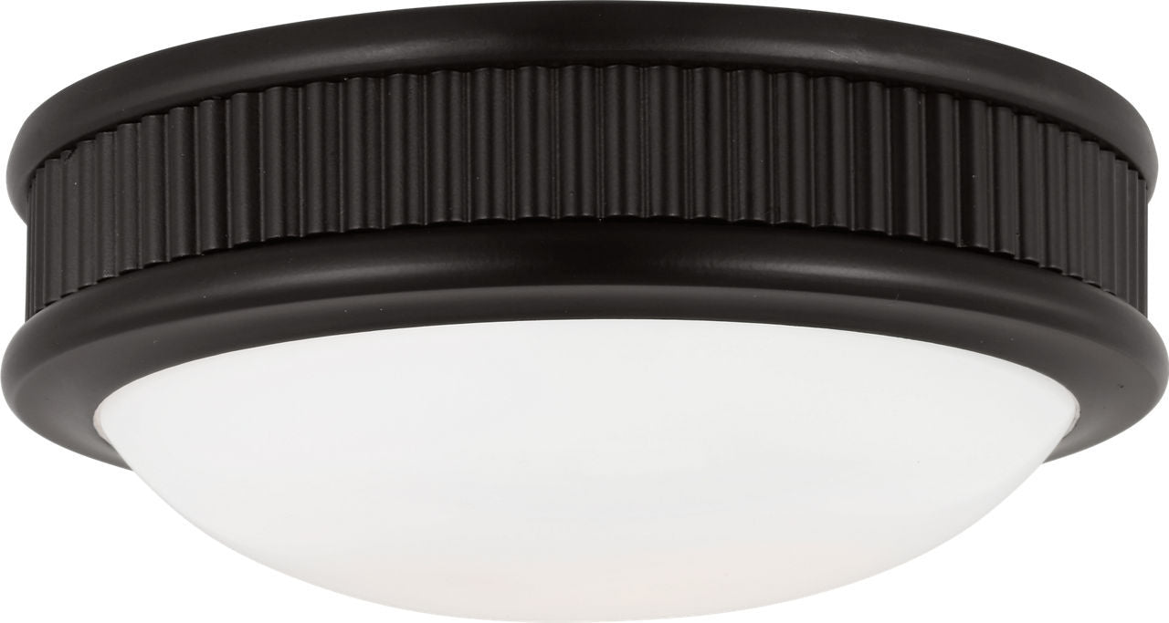 Myhouse Lighting Visual Comfort Studio - PCF1011AI - LED Flush Mount - Ritz - Aged Iroged Iron