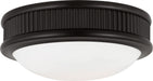 Myhouse Lighting Visual Comfort Studio - PCF1011AI - LED Flush Mount - Ritz - Aged Iroged Iron