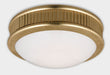 Myhouse Lighting Visual Comfort Studio - PCF1011GD - LED Flush Mount - Ritz - Gild/Gild