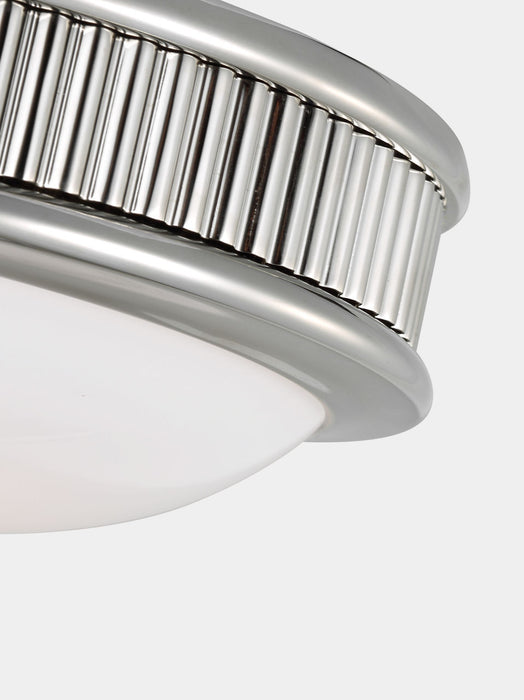 Myhouse Lighting Visual Comfort Studio - PCF1011PN - LED Flush Mount - Ritz - Polished Nickel/Polished Nickel